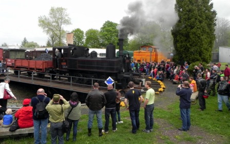 Parní lokomotiva 310.0134 na točně